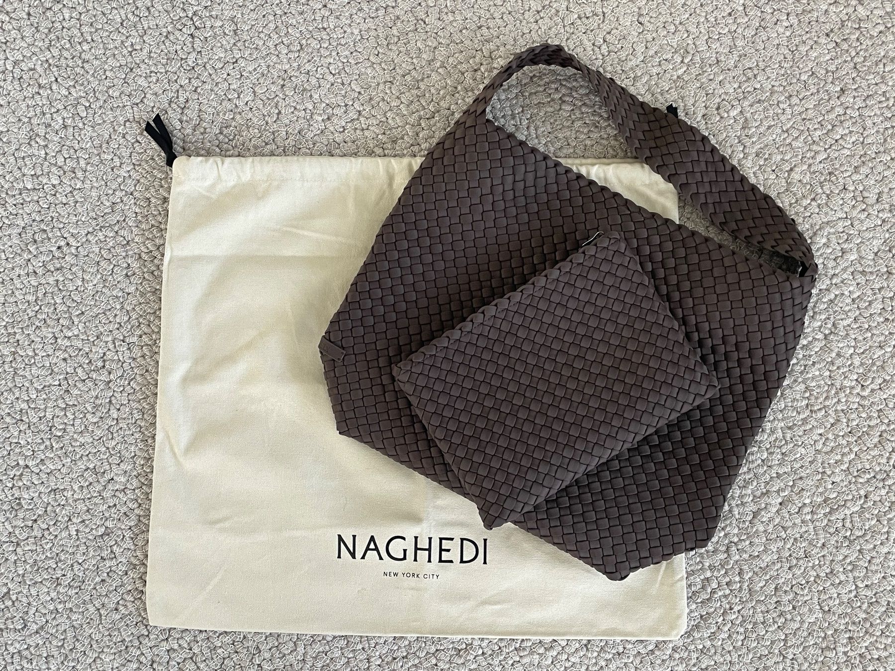 Borse da donna: Naghedi Medium Hobo Braun NEU – Nuovo (secondo la descrizione) da Meilen venduto da Reni888 5