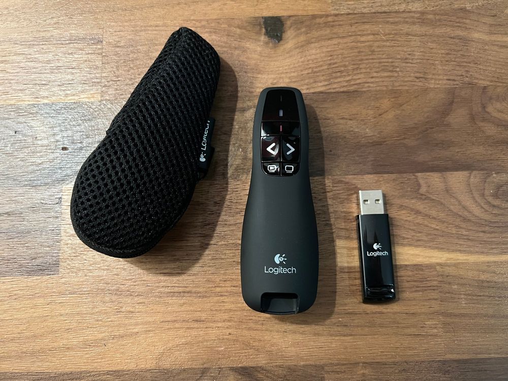 Logitech Wireless Presenter R400 mit Laser (rot) Kaufen auf Ricardo