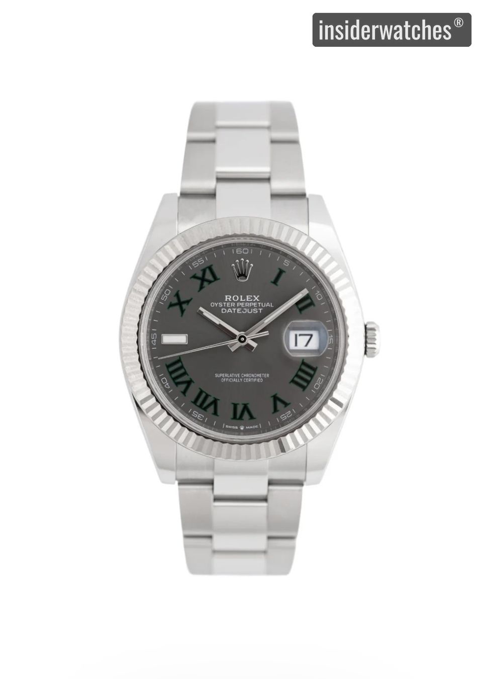Rolex Uhren: Rolex Datejust 41 Wimbledon – Neu (gemäss Beschreibung) aus Zürich von Insiderwatches-GmbH