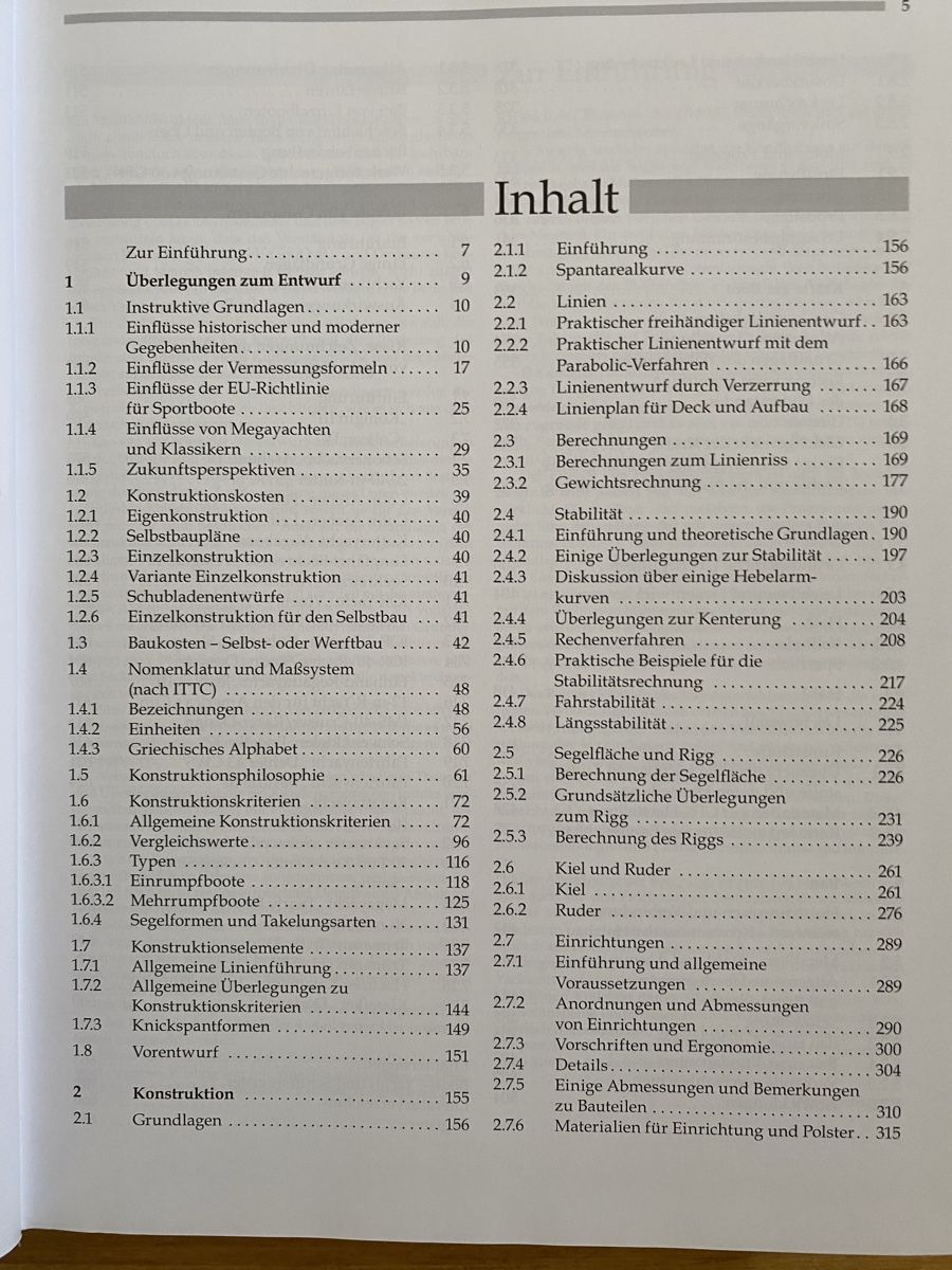 Libri: Konstruktion von Yachten – Usato da Aathal-Seegräben venduto da wagenburg01 1