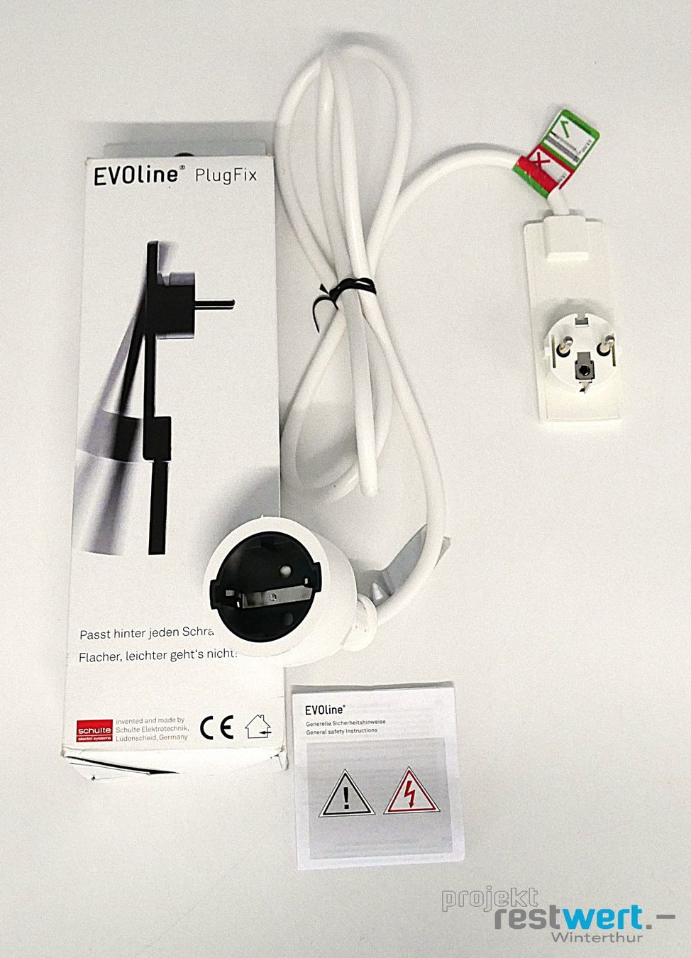 Stecker: EVOLINE PlugFix – Neu (gemäss Beschreibung) aus Winterthur von Restwert_Winterthur