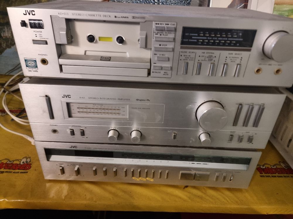 JVC Stereo Anlage KD-D3, A-X1 & T-X2, (Gebraucht) in Zürich für CHF 30 ...