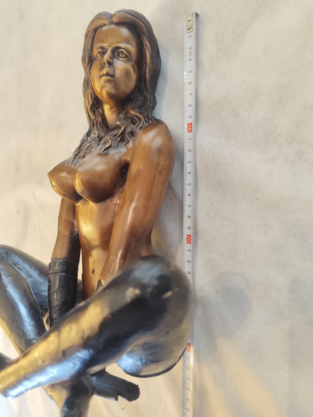 Sculture & Statue: Bronce Skulptur einer sitzenden Frau.!!! – Usato da Dietikon venduto da nala_66 6
