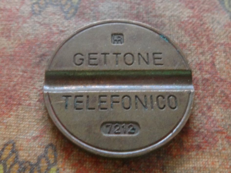 Médailles: ITALIE  Jeton téléphonique  "7212" – D'occasion à Romanel-sur-Lausanne par Swift13