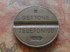 ITALIE  Jeton téléphonique  "7212"