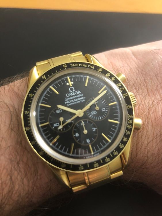 Omega Speedmaster Professional Moonwatch BPS 18k Gold Acheter sur Ricardo