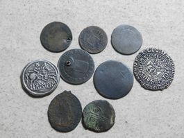 Diverse Münzen, Medaillen, Token - 17. - 19. Jahrhundert