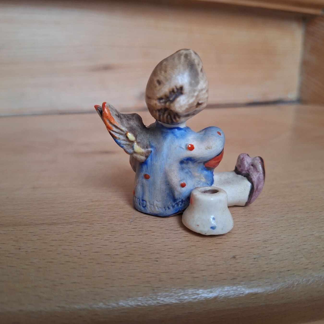 Hummel Statuette: Hummel Engel, singend, musizierend – Usato da Winterthur venduto da Goldpipau 2
