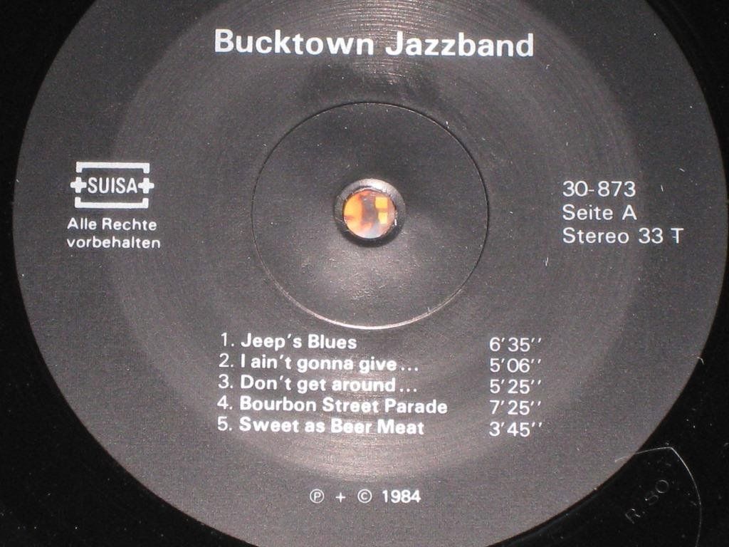 Dischi in vinile: LP - BUCKTOWN JAZZBAND - LIVE – Usato da Steckborn venduto da Quo7 1