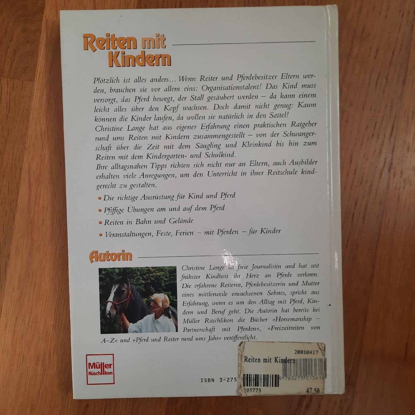 Libri: Reiten mit Kindern – Nuovo (secondo la descrizione) da Riedikon venduto da cor_7jcd 1