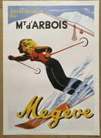 Vintage plakat Mont d’Arbois