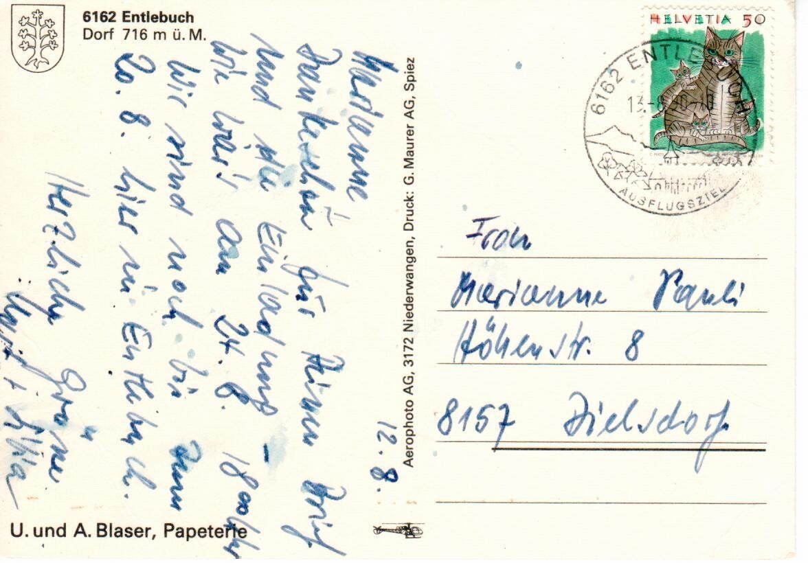 Cartes postales: Entlebuch – D'occasion à Wolhusen par Curver9 1