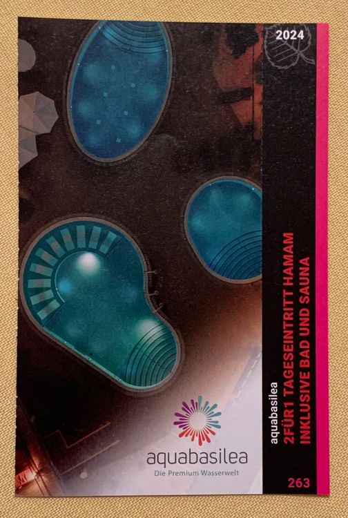 Aquabasilea 2 für 1 Eintritt (Neu (gemäss Beschreibung)) in Nunningen ...