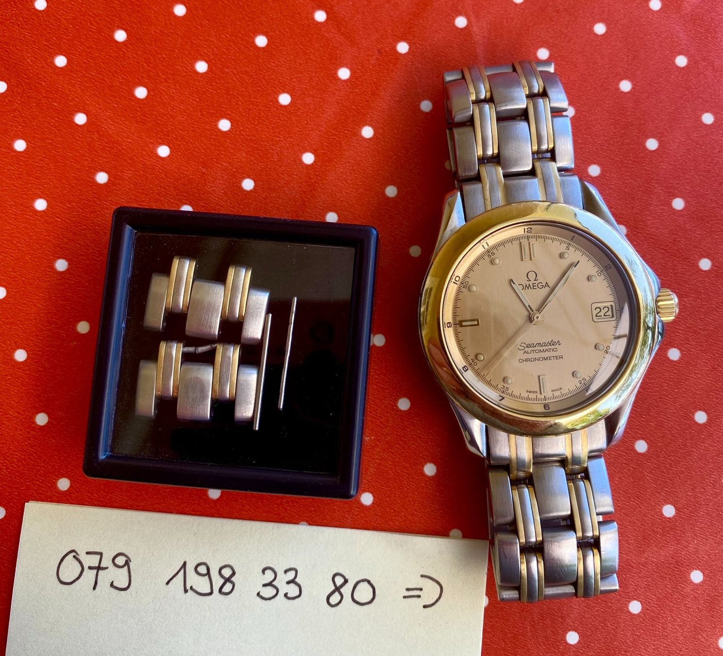 Omega Orologi: Omega Seamaster 120M Chronometer Bicolor 18K/steel Automatic – Usato da St. Gallen venduto da Montiswiss 9