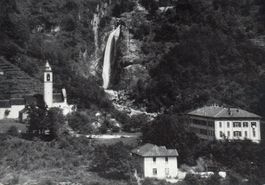 Maggia - Chiesa e cascata
