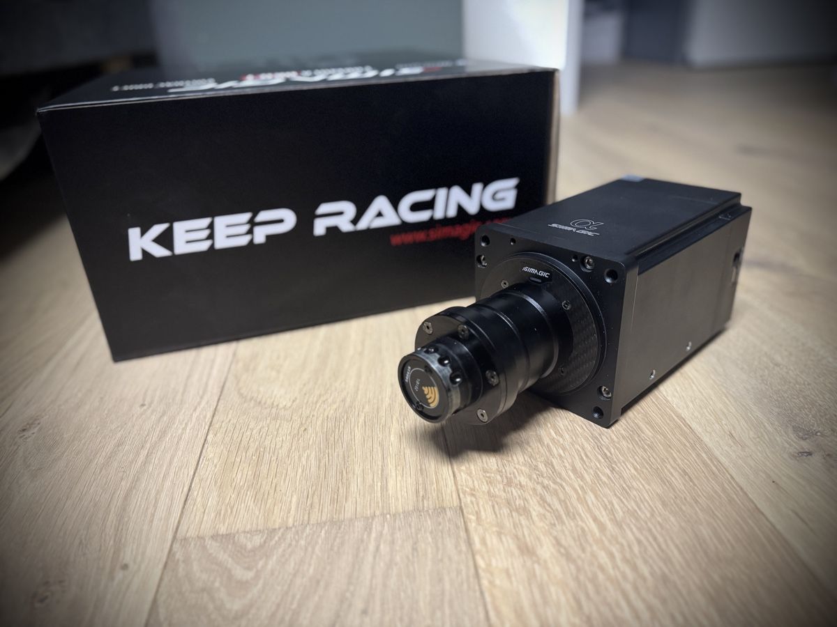 Simagic Controller: Simagic Alpha 15Nm Wheelbase, Simracing Top Zustand – Gebraucht aus Winterthur von rz87