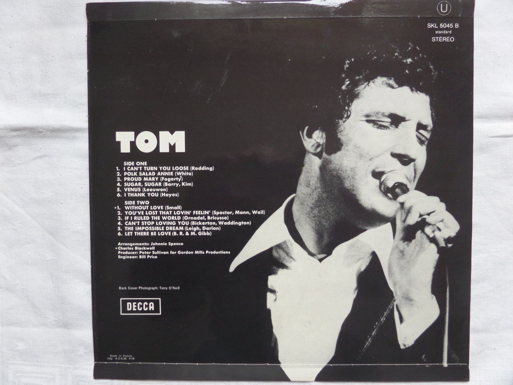 Dischi in vinile: Tom Jones - Tom – Usato da Genève venduto da CDLPBookS 1