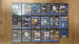 PS2 Play Station 2 DEMO Spiele 18 Stück FR - EN Sprachen