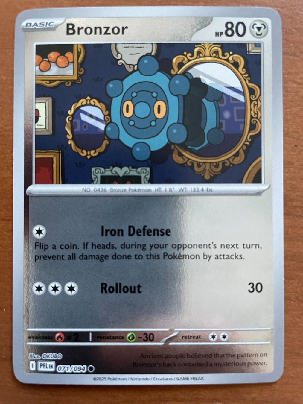 Pokémon Carte collezionabili: Pokemon Bronzor Reverse (Versand gratis) – Nuovo (secondo la descrizione) da Chur venduto da Angerson