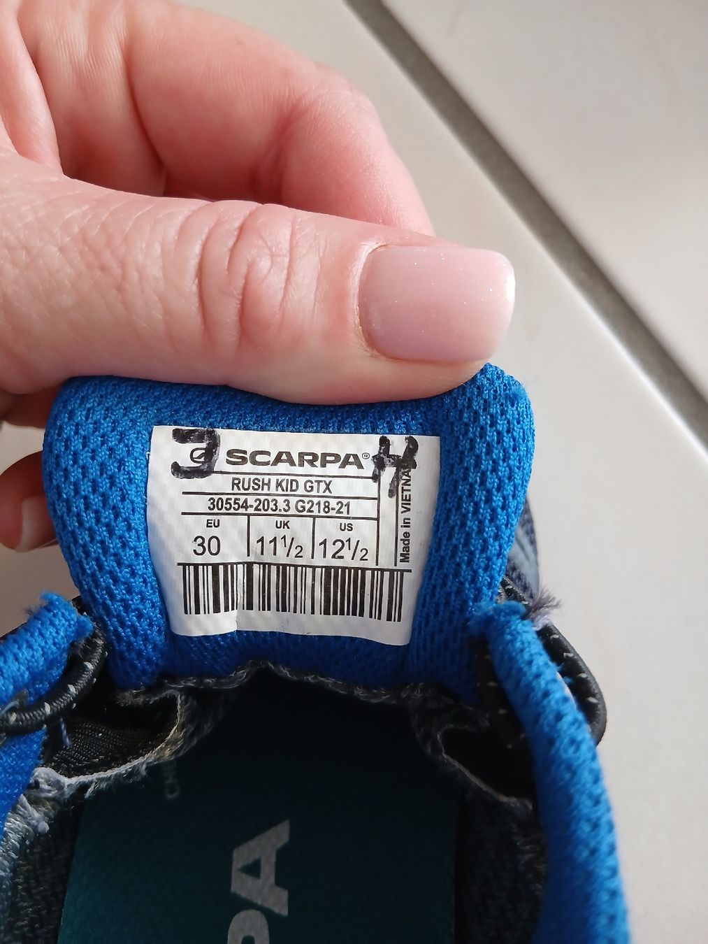 Scarpa Schuhe für Jungen: Scarpa Rush Kid GTX Gr. 30  – Gebraucht aus Frutigen von Schlumpf_84 2