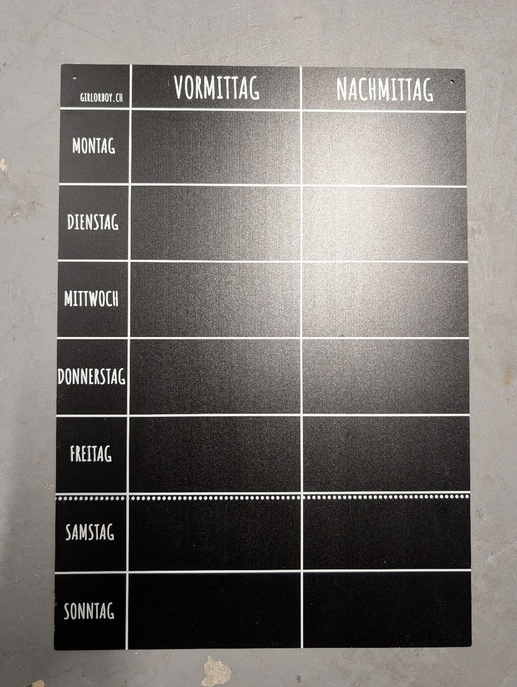 Calendari: Wochenplaner von girlorboy.ch – Usato da Dübendorf venduto da SomeEnd