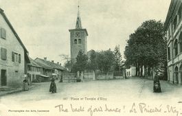 Etoy - Place et Temple d'Etoy