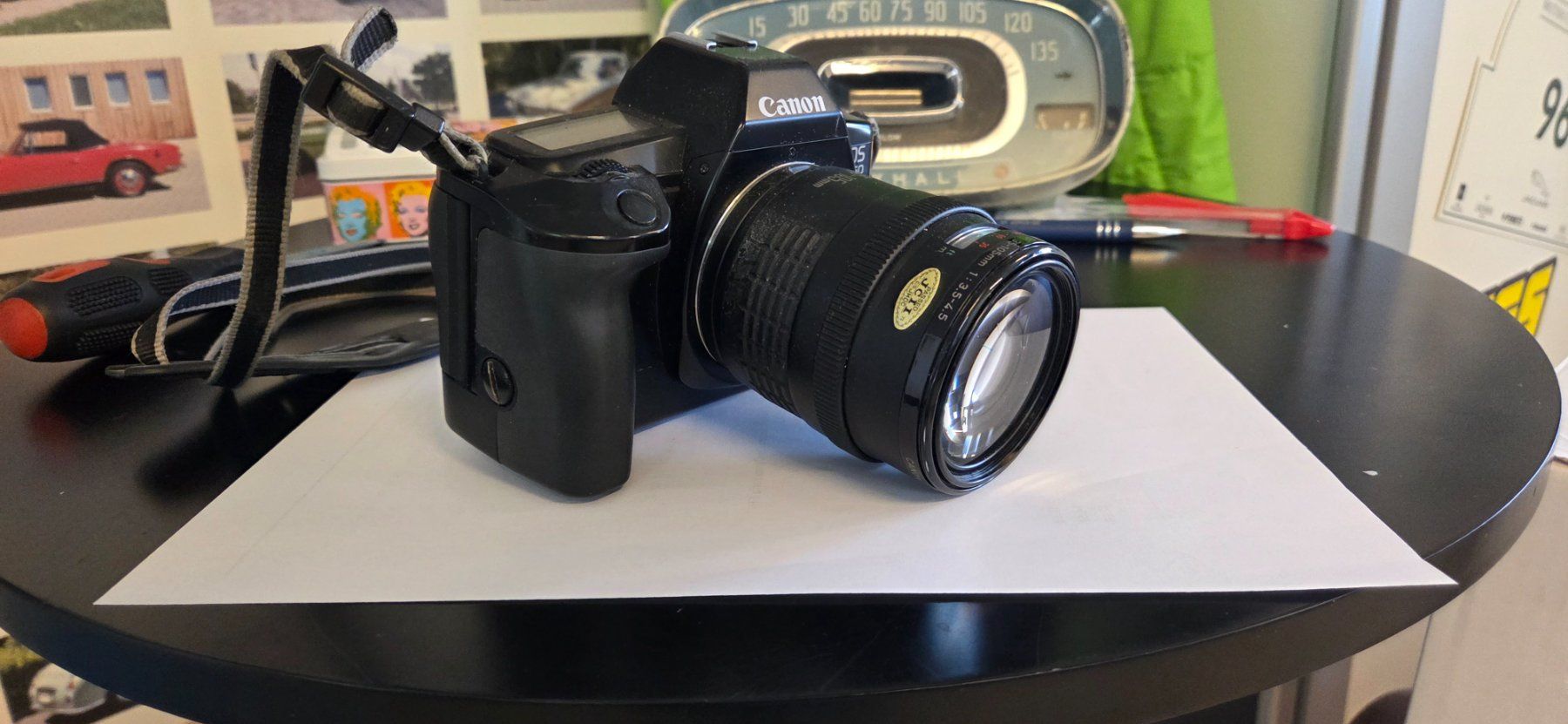 Canon Fotocamera: Canon EOS 650 analog Spiegelreflexkamera mit Objektiv – Usato da Reinach AG venduto da Goldtimer