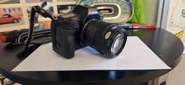 Canon EOS 650 analog Spiegelreflexkamera mit Objektiv