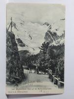 Berninastrasse , Blick auf den Morteratschgletscher
