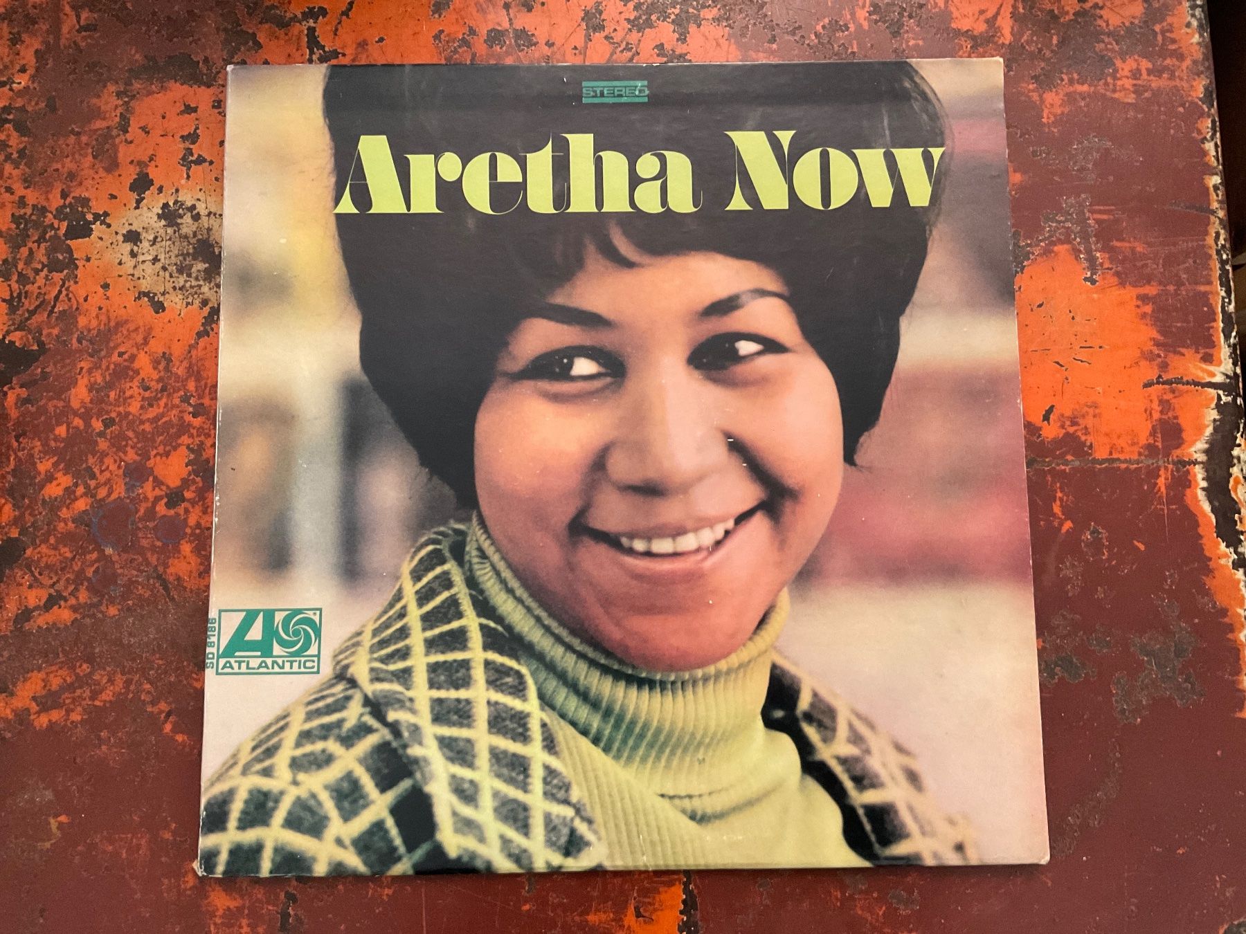 Dischi in vinile: Aretha Franklin Now US LP – Usato da Delémont venduto da vinylfreak01