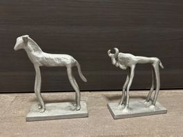 Art abstrait, magnifiques sculptures animalières