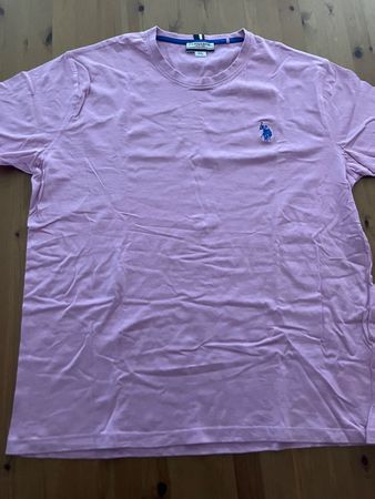 U.S. Polo Assn. T-Shirt XXL, Sommerliches Lila, Top!
