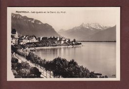 MONTREUX - Quai et Dents du Midi