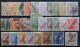 Portugal ex. Kat. 124-180 gest. 1895/1910