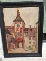 Törli Liestal Andor Kovasits 20.5 x 29.5cm (Öl auf Pavatex)
