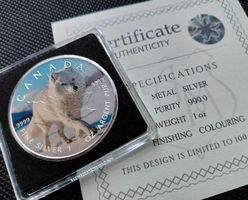 1 OZ Silber Canada 2026 / 999.9 Silver / Auflage: 100 STK