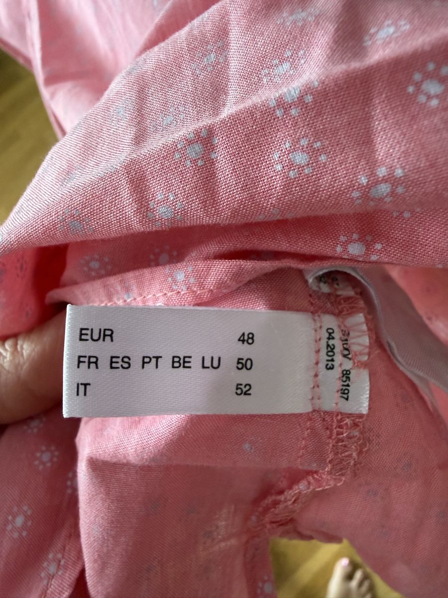 Camicette: Canda Sommer Bluse, Grösse 48, Rosa mit süssem Muster! – Usato da Mosnang venduto da Dojajolele 1