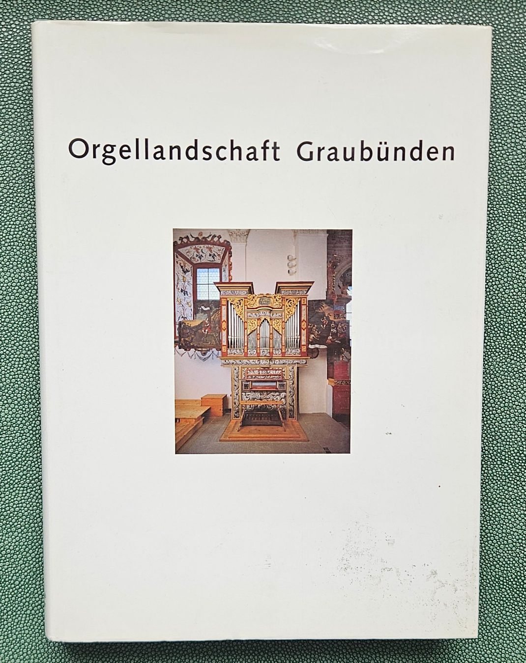 Libri: Orgelandschaft Graubünden Buch Herbst 1994 – Usato da Tenniken venduto da tententen30