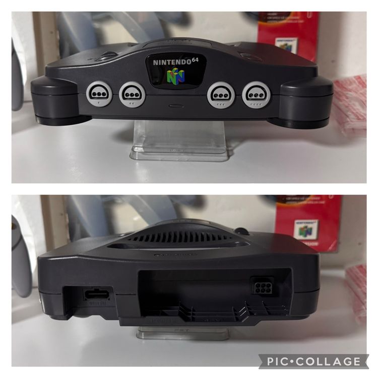 Nintendo N64 super Zustand wie neu mit Ovp ab 1.- 4