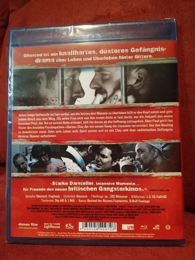 Tutti i DVDs: Ghosted Albtraum hinter Gittern Blu-Ray – Nuovo e nell'imballaggio originale da Zofingen venduto da noise123 1