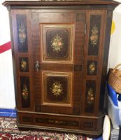 Möbel Schrank Holz antik1812 fachmännisch restauriert 1970