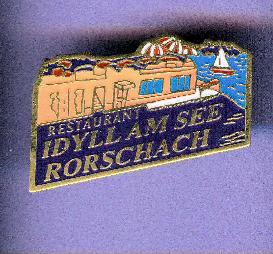 Placchette & Badge: Rest.  IDYLL AM SEE  Rorschach – Usato da Winterthur venduto da Sammleroase