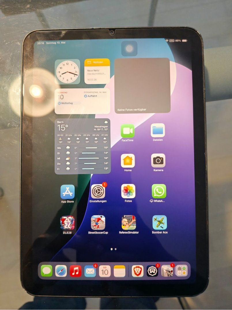 Apple Tablet PC: Apple iPad Mini 6. Gen, 64 GB, WiFi, Refurbished – Usato da Basel venduto da 69a_5tn8