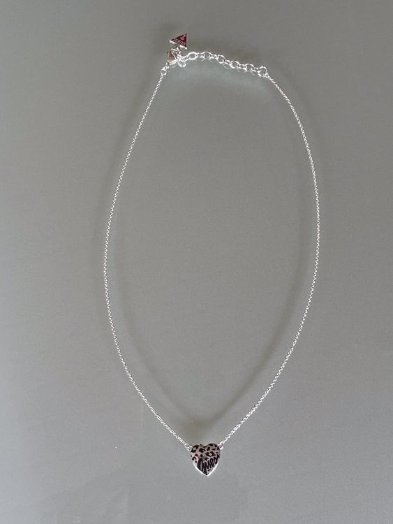 Ensemble Bijou Femme Collier Statement Et Boucles D'Oreilles Motif Léopard - Pendentifs Géométriques, Chaîne Ajustable