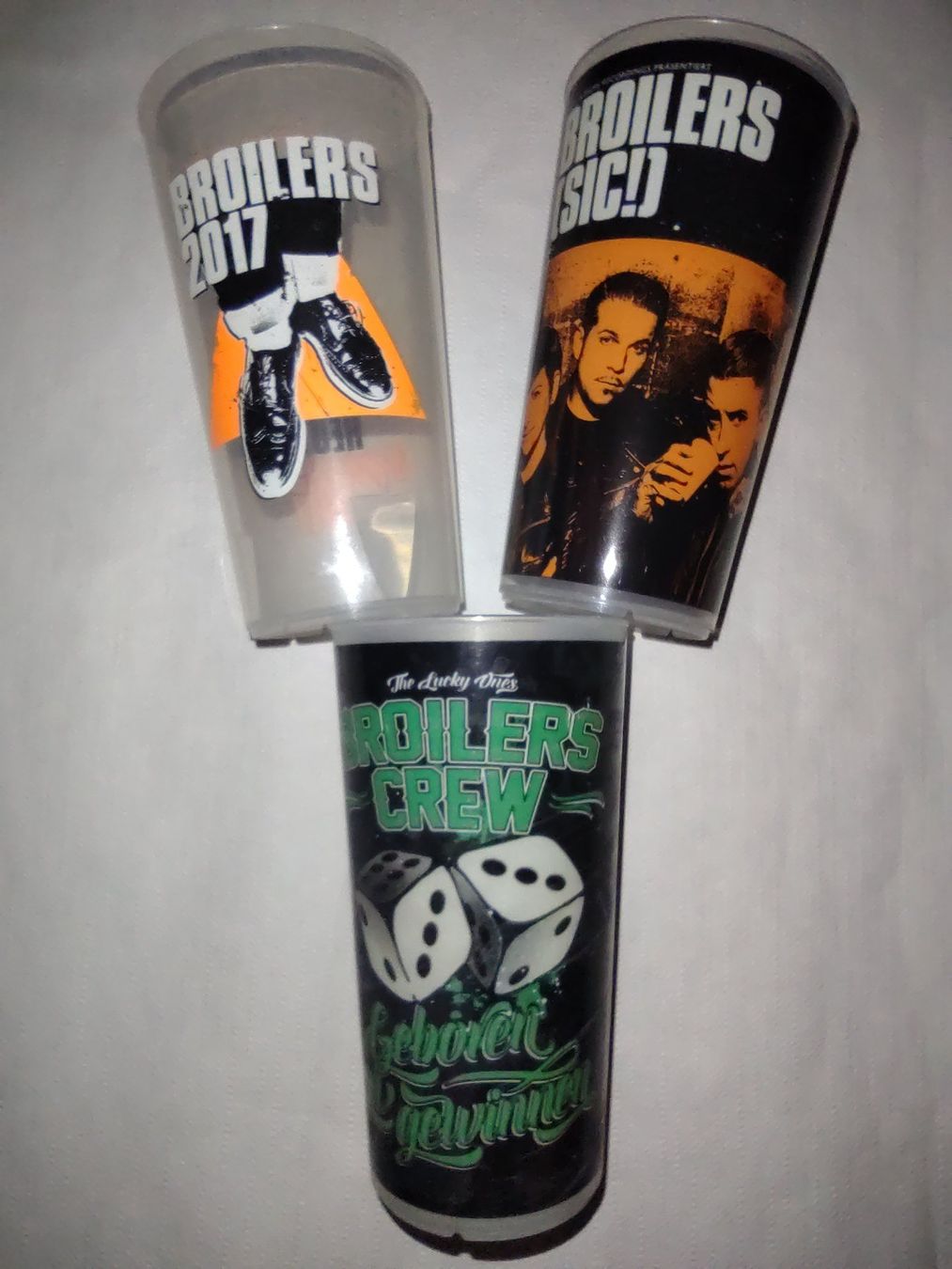 Contenitori & Simili: BROILERS TOUR BECHER ** 3 STÜCK ** – Usato da Lupfig venduto da Womewome