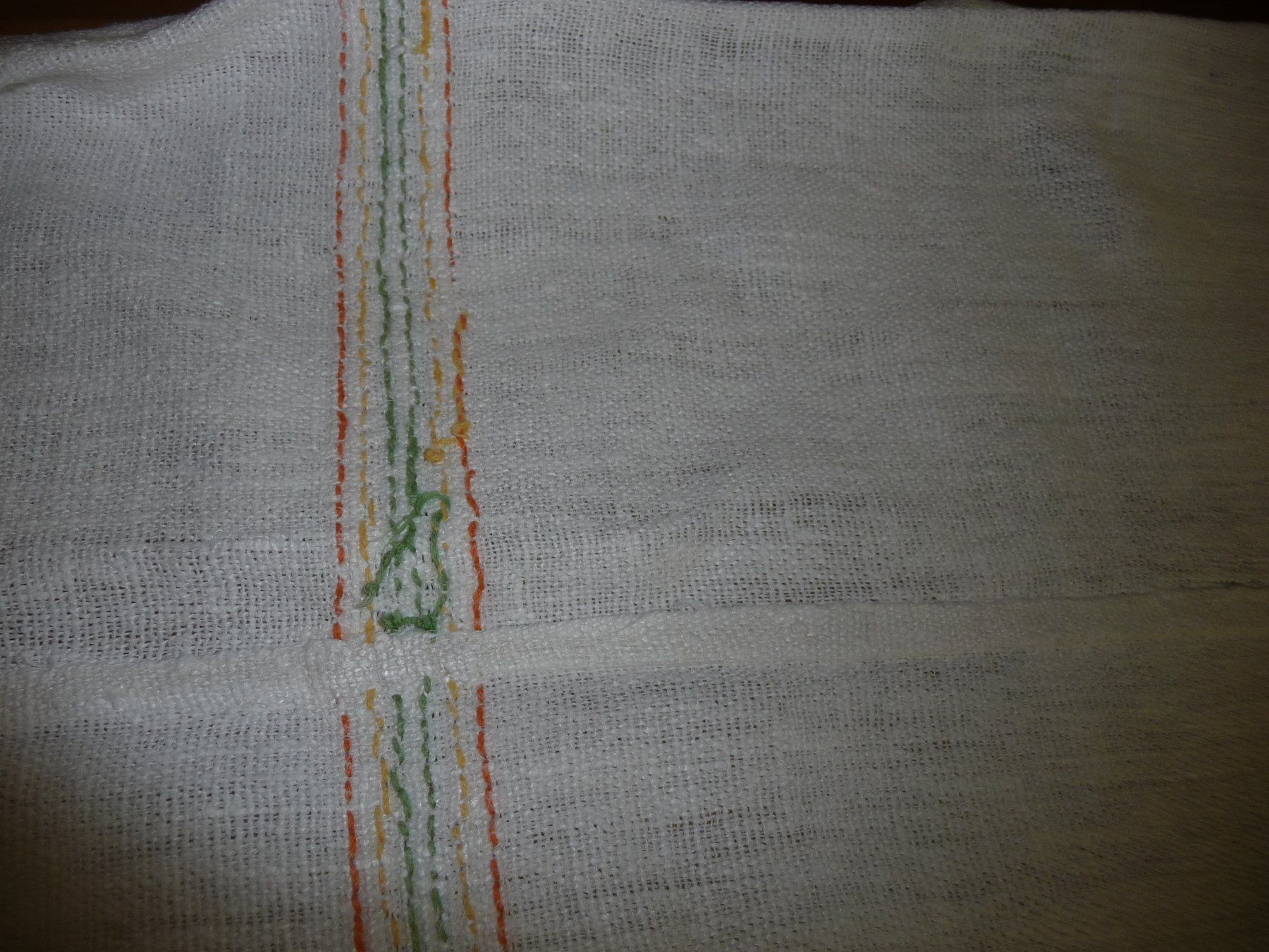 Altra biancheria da tavola: alte Leinentischdecke 105/235cm. – Usato da Kirchberg BE venduto da lavendel02 8