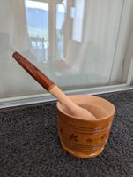 Vintage - Holz Mörser aus der ehem. UdSSR