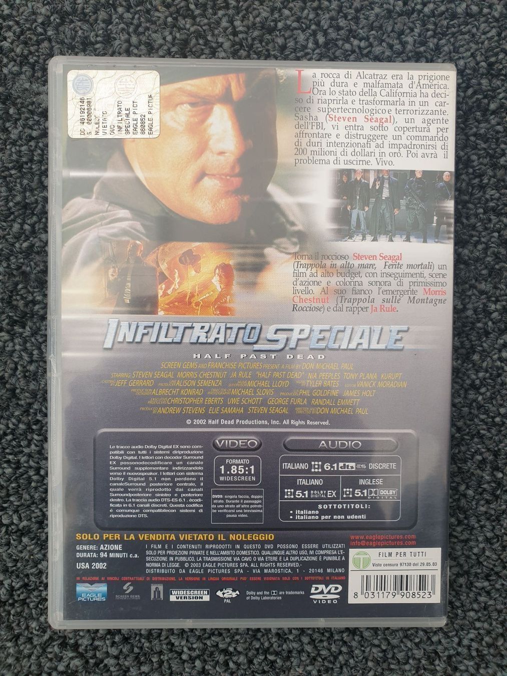 Tutti i DVDs: INFILTRATO SPECIALE(NR238) – Usato da Ruswil venduto da M71 1