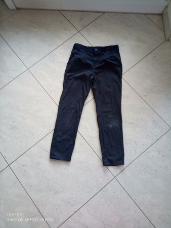 H&M Chino-Hose, Grösse 134, Dunkelblau!