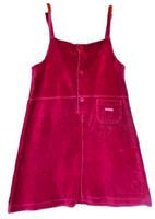 Gr. 122 128 weiches Samtkleid d'rot CAPTAIN TORTUE hoher NP
